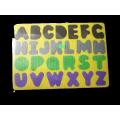 ABC Alphabet Single Sheet Foam Puzzle - Multi-color. 