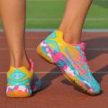 Badminton Shoes Women's Professional Summer Mesh Breathable Men's Training Shoes Girls' Sports Shoes Children's Table Tennis Ball Shoes.