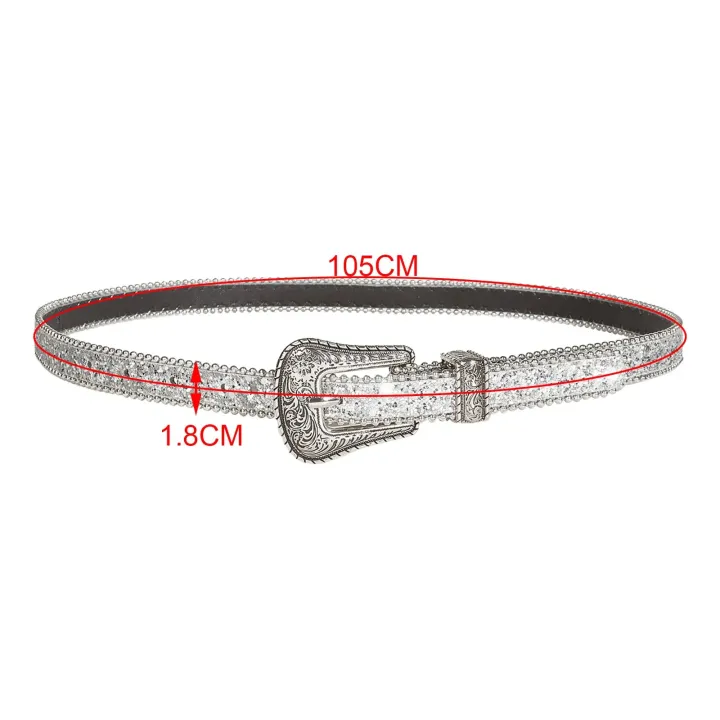 Men%20Women%20Rhinestone%20Belt%20Western%20Cowgirl%20Cowboy%20Bling%20PU%20Leather%20Belt%20Jeans%20Pants%20for%20Trendy%20Costume%20Accessories%20Eyelet%20Belt%20-%20Image%206