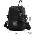 weixier Men's Casual Mini Shoulder Bags Crossbody Cross Messenger Sling Bag Travel Sports Tote Pack Handbag On Shoulder For Male. 