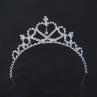 Kid Girls Elegant Heart Rhinestone Embedded Bridal Princess Tiara Crown Headband. 