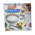 Mousse Mold Set For Cake Decoration Box Set-5 Items. 