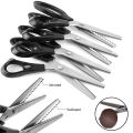 Sewing Scissors Stainless Steel Pinking Shears Comfort Grip Handled Professional Crafts Dressmaking Zig Zag Cut Scissors. 