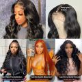 34 32In Body Wave Human Hair Lace Frontal Wigs 13x4 13x6 Transparent Lace Front Wig For Women 6x4 5x5 Glueless Wig Human Hair. 