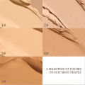 Vnce Lncei Soft Bristles Foundation Stick Full Coverage Acne Spot Dark Circle Moisturize Concealer Cream Face Makeup Bulti-in Applicator.