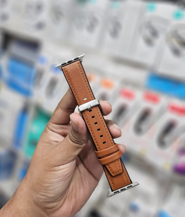 20/22mm 42/44/45mm Leather Strap For Apple Watch Watch Strap