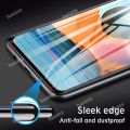 3 IN 1 Tecno Spark 20C Tempered Glass Full Cover Film for Spark 20 Spark 20 Pro Go 2024 2023 Spark 10 Pro 10C Camera Lens Glass Screen Protector and back film. 