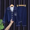 Teenager Boy Girl Pajamas Set Kids Spring Autumn Print Cute Cotton Sleepwear Long Sleeve Birthday Gift School Loungewear 3-16Y. 