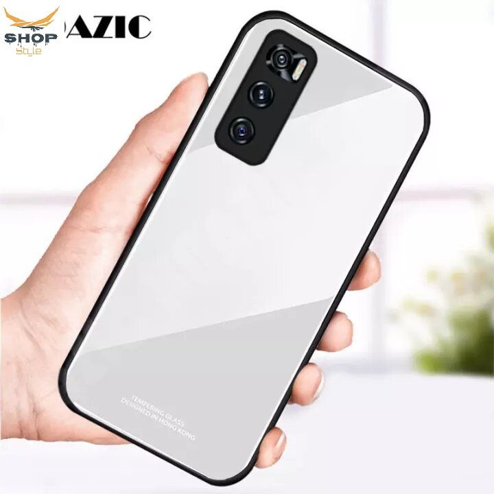 Vivo Y70 - (100% Premium Quality) DESIGNED IN HONG KONG Scratchproof Tempered Glass Case Back Cover Casing ..
