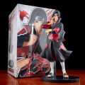 23cm Anime Naruto Figures Akatsuki Gk Uchiha Itachi Tsukuyomi Manga Statue PVC Action Figures Collectible Shippuden Model Toys. 