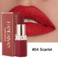 6 Colors Nude Matte Lipsticks Waterproof Long Lasting Lip Stick Red Pink Pigments Velvet Lipstick Profissional Cosmetics. 