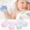 1 Pcs Baby  Silicon Hand Gloves Teether Gloves teething mitten Baby Molar Anti-Biting Tool for baby. 