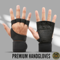 Premium Workout Gloves with Wrist Support for Gym Workouts, Pull Ups Gym & Fitness Gloves - Gym Gloves. 