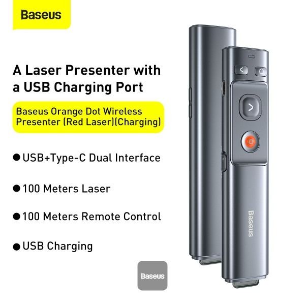 Baseus%20Orange%20Dot%20Bluetooth%20Wireless%20Presenter%20Laser%20Pointer%20-%20Image%205