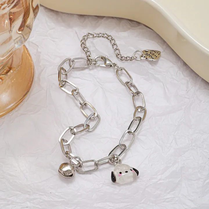 Cute%20Cartoon%20Sanrio%20Bell%20Bracelet%20for%20Women%20Cinnamoroll%20Kuromi%20My%20Melody%20Pochacco%20Adjustable%20Alloy%20Anime%20Gift%20for%20Girlfriend%20Student%20Birthday%20-%20Image%209