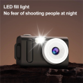 Mini Camera Sports Mini Camer Retro Indoor Home Outdoor HD 1080P 0.96 Inch Screen LED Fill Light. 