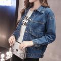 Denim Jacket Women's Korean-Style Loose Short Spring2023New Student Korean Style Work Clothes Top Trendy Early Autumn Clothing All-Matching. 