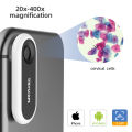 TIPSCOPE 20x-400x professional microscope Professional HD Mobile Camera Lens For iPhone Xiaomi Samsung huawei. 
