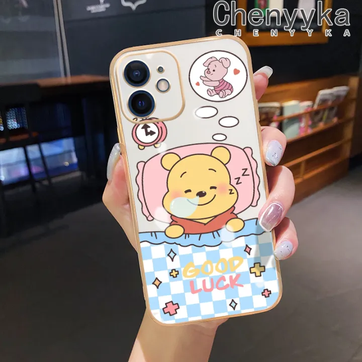 Chenyyka%20For%20iPhone%206%206s%206%20Plus%206s%20Plus%20Case%20Cartoon%20Winnie%20the%20Pooh%20New%20Design%20Plating%20Phone%20Case%20Square%20Edge%20Pattern%20Shockproof%20Soft%20Shell%20Full%20Cover%20Camera%20Lens%20Protection%20Case%20-%20Image%207