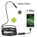 Mini Endoscope Camera 7mm/5.5mm USB Camera for Android Inspection Borescope. 