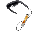 Huawei smart viewing Vision Glass wiith binocular 1080p resolution 3d Virtual reality glasses connect with pc computer.