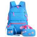 3PCS/Set Cute Printing School Bags For  Girls Children Waterproof School Backpacks Kids Bag Schoolbag Nylon Mochila Infantil. 