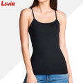 Womens Round Neck Cotton tank Top Stretch Camisole Spaghetti Strap Top for Ladies From Levin.