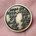 4X CW Morse Code Commemorative Coins CW Training Coin Morse Code Training Coin for Novice Radio Enthusiasts. 