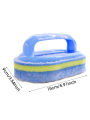 Kitchen Bathroom Toilet Cleaning Brush Sponge Glass Wall Cleaning Brushes Handle Sponge Ceramic Window Slot Clean Brushes Tools 1Pcs.