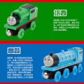 【No-Questions-Asked Refund】 TE Children's Trains Wooden Train Interactive Games. 