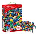 Boxed and bagged loose parts are compatible with LEGO Australia small particle puzzle children's building block toy game console. 