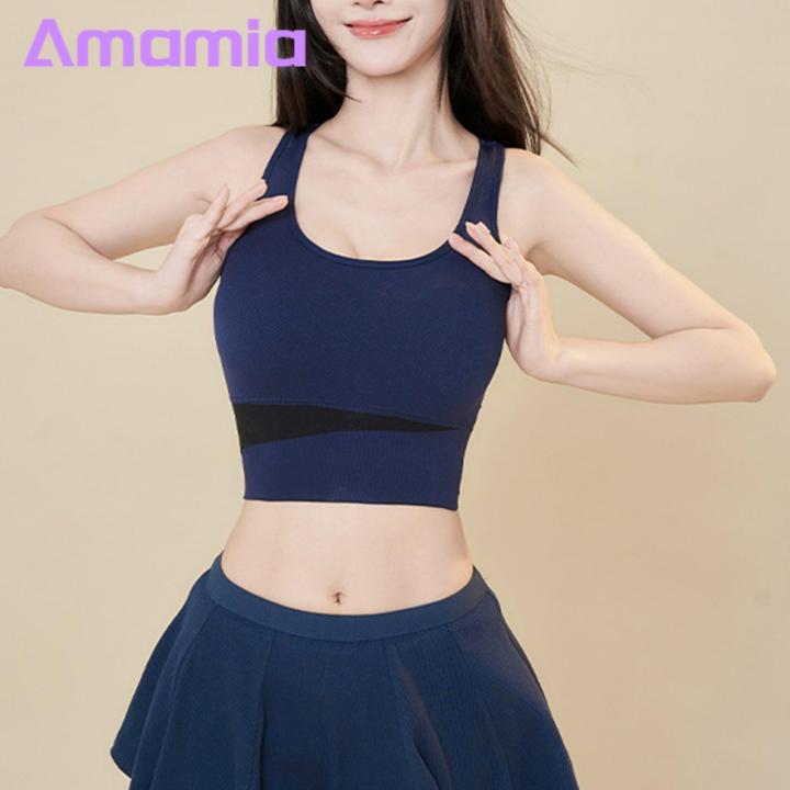 No%20Steel%20Rings%20Sports%20Bra%20Comfortable%20Seamless%20Push%20Up%20Sports%20Bra%20for%20Active%20Women%20Quick-drying%20Adjustable%20for%20Jogging%20Exercise%20Shockproof%20Breathable%20Design%20Seamless%20Bottoming%20Vest%20-%20Image%202
