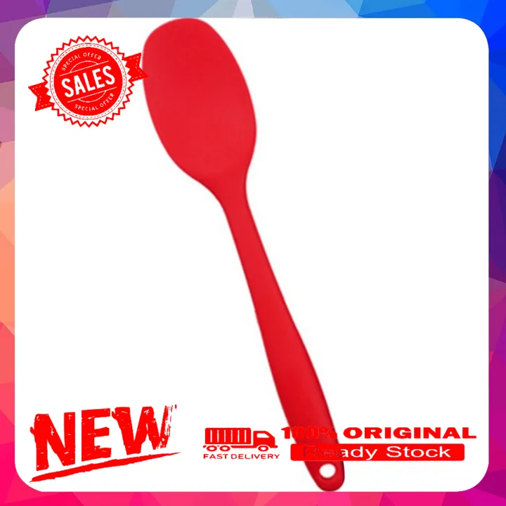 High Grade Silicone Spoon Cake Putty Spatula Bakeware Large Unity Spoon Utensil