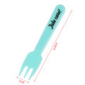 5Pcs Colorful Plastic Fruit Fork Mini Cartoon Snack Cake Dessert Food Pick. 