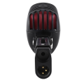 1 PCS Professional Classic Retro Dynamic Vocal Microphone Black & Red Metal Swing Mic For Live Performance Karaoke. 