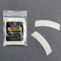 Hand woven hair patch top bio scalp double sided tape wholesale lace wig head cover pu edge men's hair patch block film.