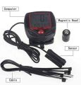 Waterproof 15 Function LCD Bike Bicycle Odometer Speedometer Cycling Speed Meter. 