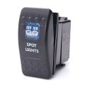 2 Pcs Car Boat ARB Carling Dual LED Back Light Rocker Switch SPST ON-OFF 12/24V CE 10A - Size1 & Size3.
