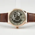 Forsining Rose Gold Design Men Top Brand Luxury Erkek Saat Skeleton Mechanical Watch Clock Relogio Montre Homme Free Ship. 