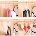 Rotating 4 Claw Hook rack Multi functional Creative Cloth hanger Wardrobe Tie Hat bag storage Organizers Bedroom Closets. 