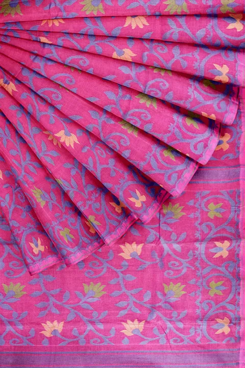 Tangail%20Tat%20MultiColor%20100%25%20Pure%20Cotton%20Shari%20with%20Running%20Blouse%20Piece%20Sari%20for%20women%20-%20%E0%A6%B6%E0%A6%BE%E0%A7%9C%E0%A6%BF%20-%20Marvelous%20Exclusive%20High%20Quality%20saree%20for%20women%20-%20Image%208