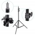 Light Stand Photography Portable Tripod with 1/4 Screw for Softbox LED Ring Light Phone Camera Laser Level Projector.