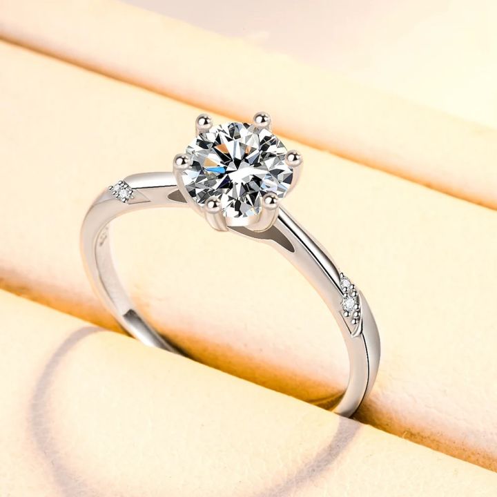 925%20Sterling%20Silver%20Open%20Ring%20CZ%20Simulated%20Stackable%20Ring%20Platinum%20Plated%20Eternity%20Bands%20for%20Women%20-%20Image%207