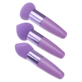 Foam Makeup Applicator Blush Brush Facial Sponge Beauty Pen Accessories Multifunctional Purple Eggs Mini Brushes. 
