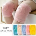1 Pair Baby Knee Pads Unisex Breathable Elastic Anti Skid Toddler Legs Warms Crawling Protection Baby Knee Pads.