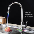 7 Color Changing LED Water Tap Faucet with Connector Multicolor Light-up Faucet for Tap Nozzle Head.