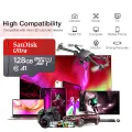 SanDisk 32GB 64GB Ultra A1 Memory Card 128GB 256GB 120MB/s Microsd card Class10 UHS-1 flash card SD/TF microSDXC + Adapter. 
