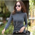 Women’s High neck sweater (Grey). 