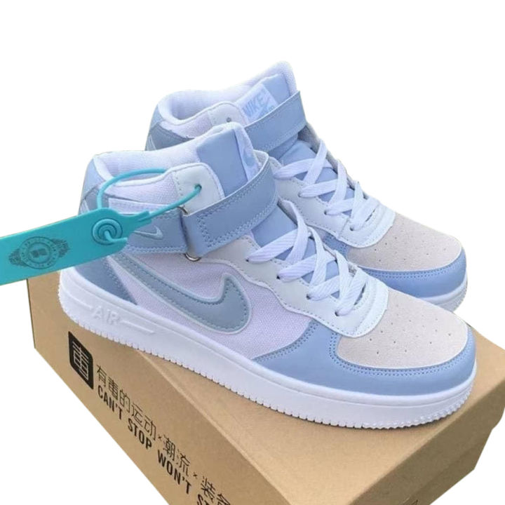 Step Out in Style with Air Force 1 Mid High Neck Shoes by Nike Very Comfortable and Fashionable Easy to Clean Walk with Elegance. Daraz .bd