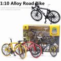 1:10 Alloy Diecast Metal Road Bike Model Cycling Toys For Kids Gifts Toy Vehicles for children. 